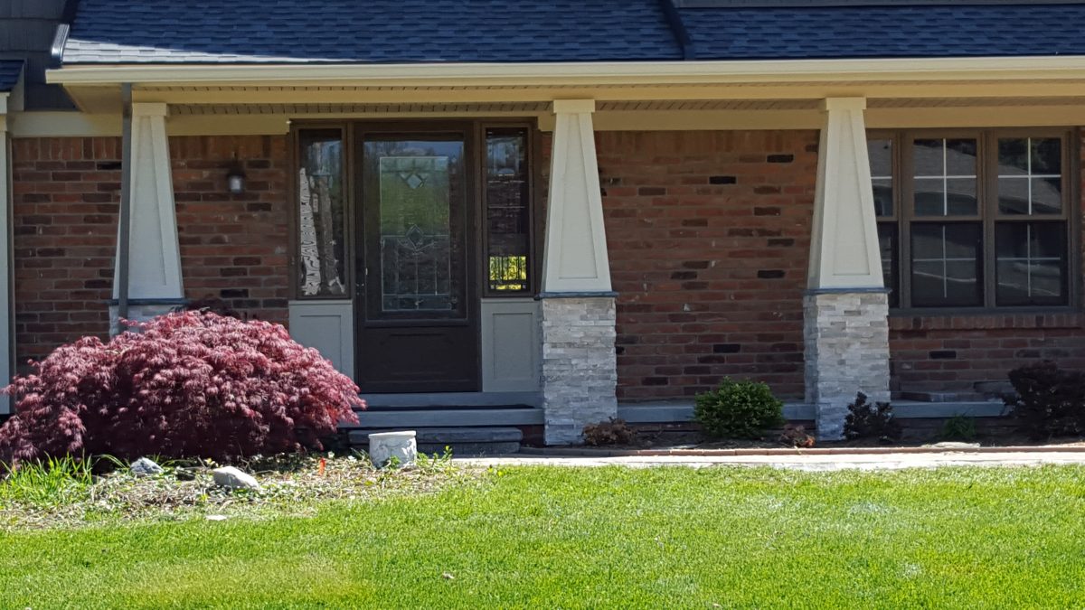 Kimberley Fair Front Porch Remodel